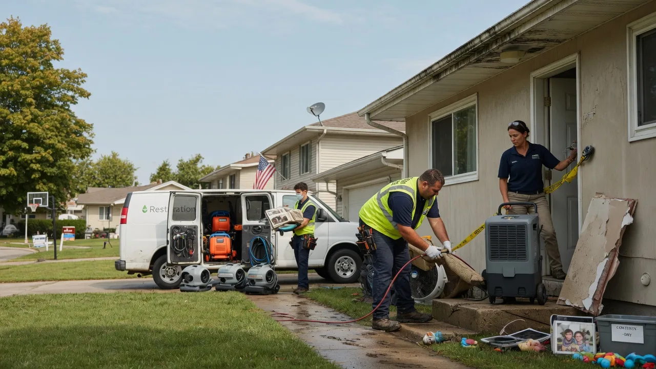 Water Damage Restoration in Vanderbilt, PA near me